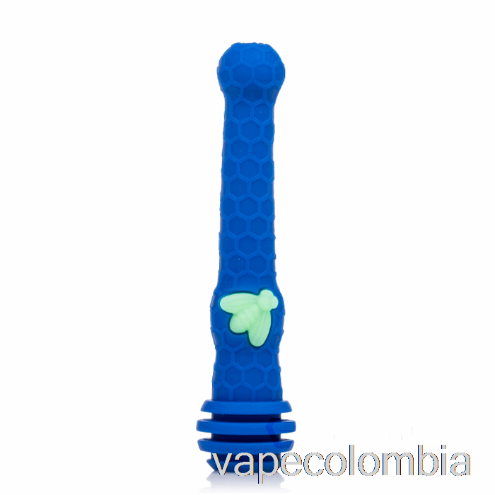 Vape Recargable Estratus Miel Cazo Silicona Dab Paja Azul Marino / Abeja Uv (abeja Azul / Verde Uv)